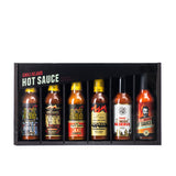 The RACK ver. 8 gift boxes w. hot sauces