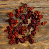 Carolina Reaper – hele og tørrede