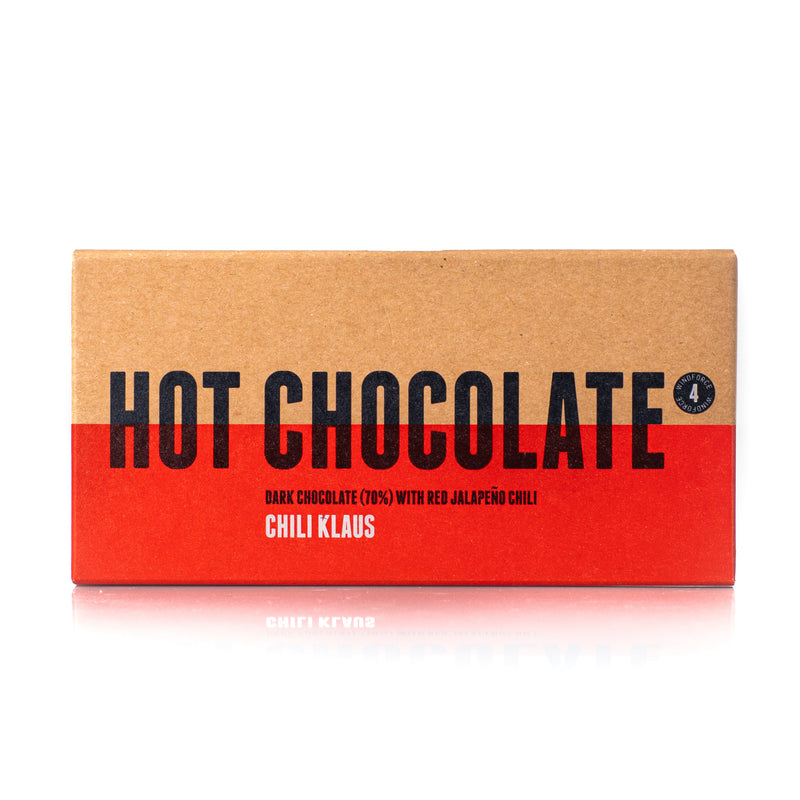 Hot Chocolate - dark chocolate (70%) with red jalapeño chili